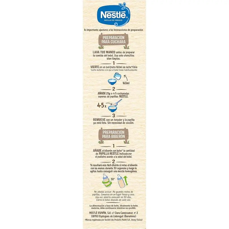 NESTLÉ Papilla 8 Cereales con Galleta María 950g