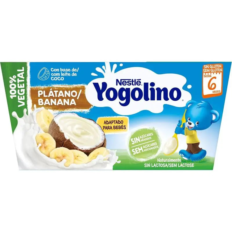 Yogolino Coco  Plátano , 4x90g