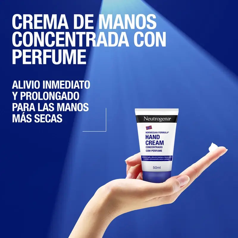 Neutrogena Crema de Manos Concentrada para Manos Secas, 50 ml