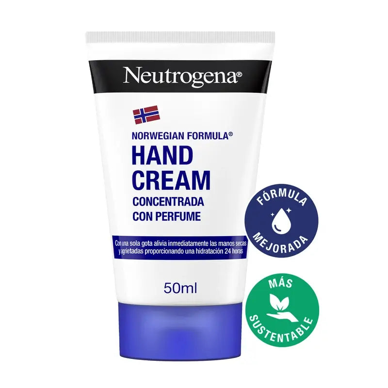 Neutrogena Crema de Manos Concentrada para Manos Secas, 50 ml