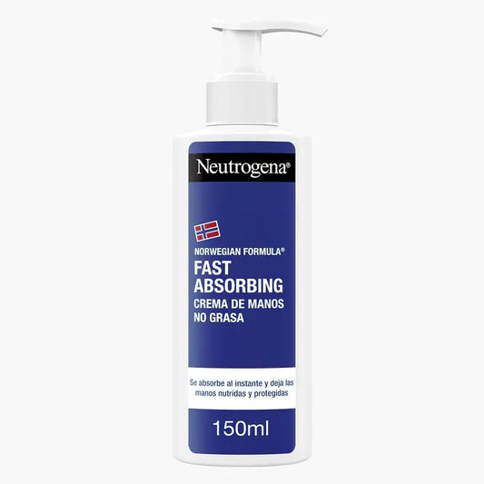 Neutrogena Crema de Manos Rápida Absorción Textura Ligera, 140 ml