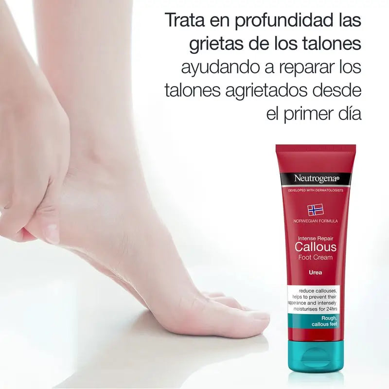 Neutrogena Crema de Pies Durezas, Crema Suavizante, 50 ml