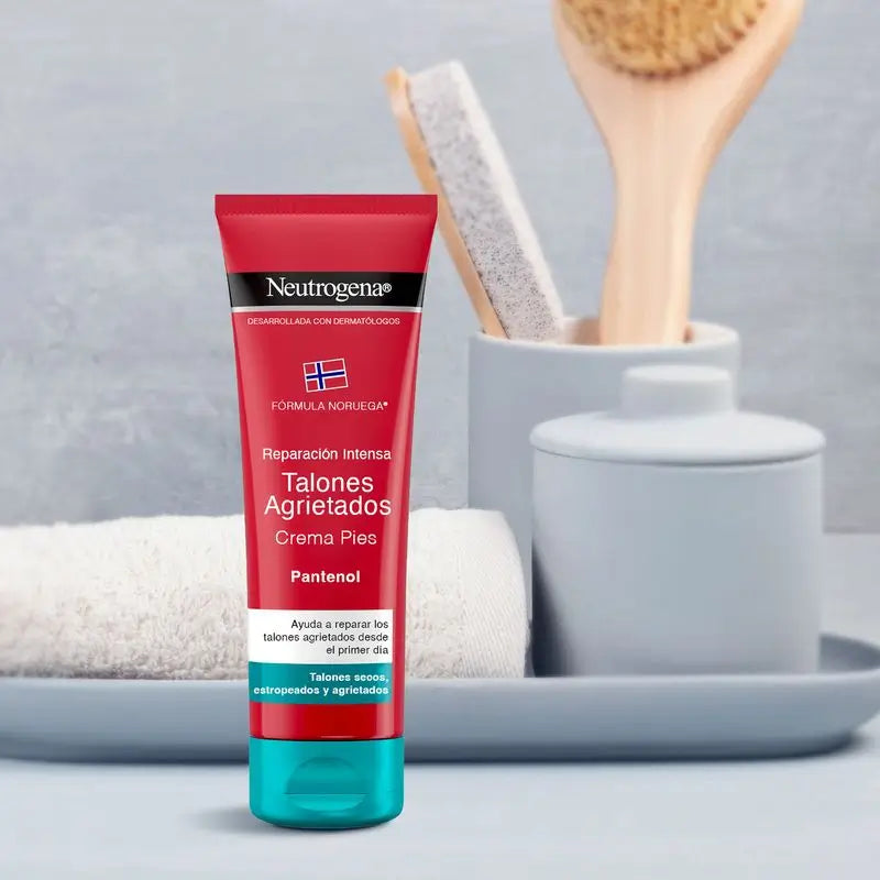 Neutrogena Crema Pies Talones Agrietados Hidratación Intensa, 50 ml