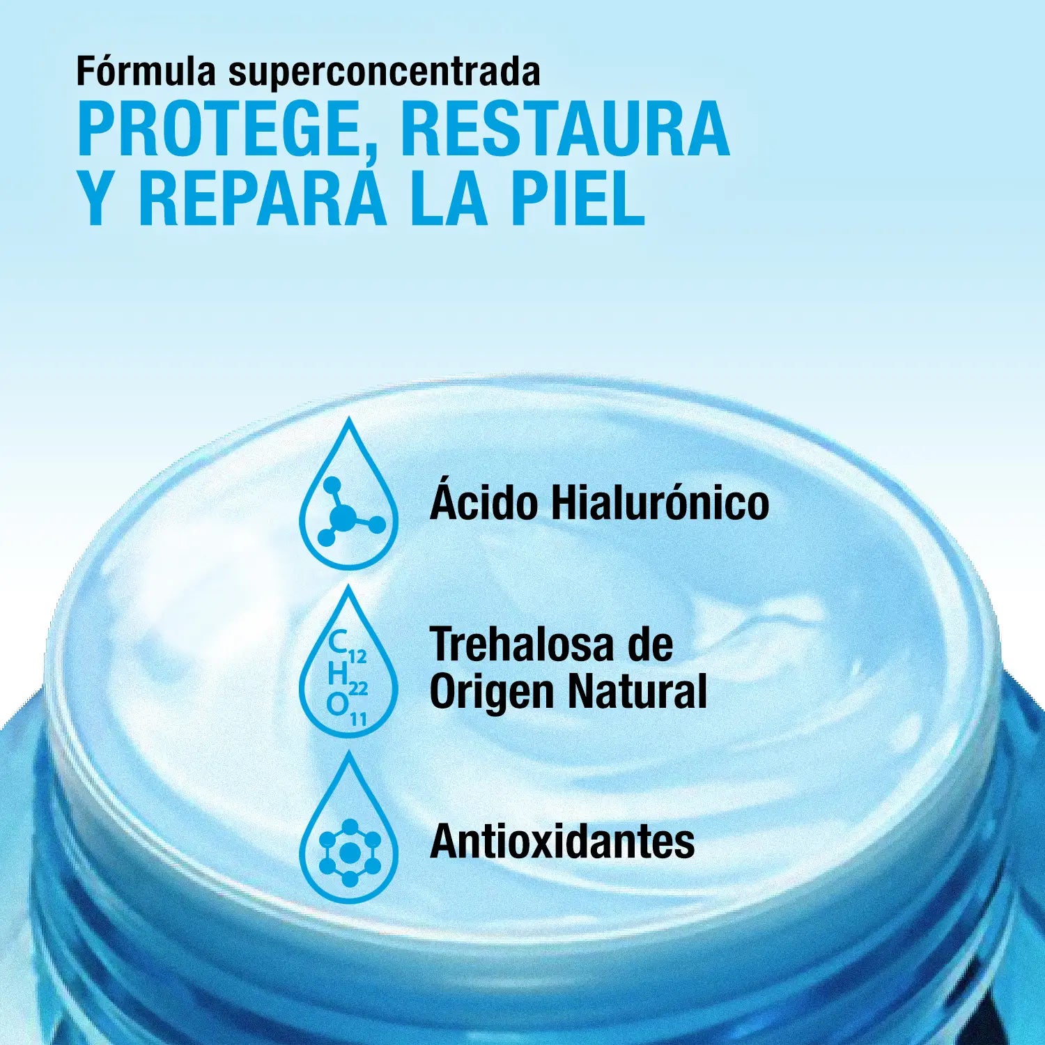 Neutrogena Hydro Boost Bálsamo Reconstituyente con Ácido Hialurónico, Hidratante Facial Para Piel Seca, 50 ml