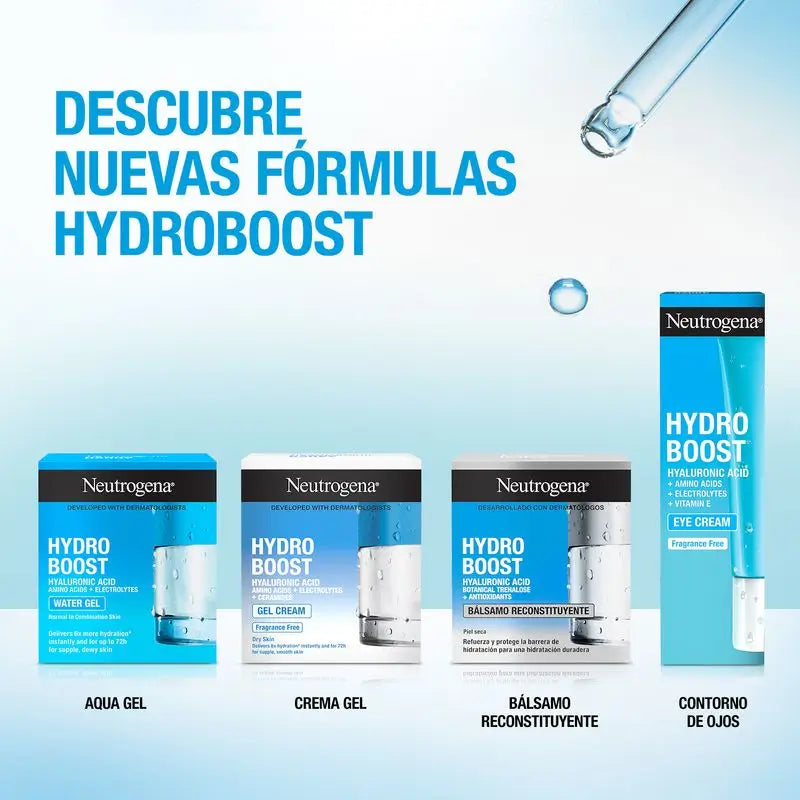 Neutrogena Hydro Boost Crema Gel Contorno Ojos Anti, Fatiga, 15 ml