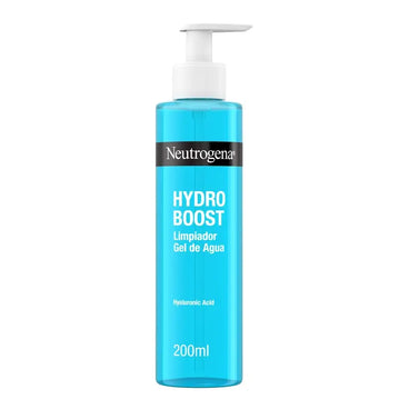 Neutrogena Hydro Boost Limpiador Gel de Agua, Elimina Las Impurezas y el Maquillaje, 200 ml