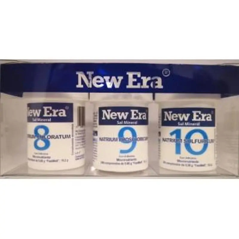 New Era Schussler Trio Metabolismo Sales 8+9+10 