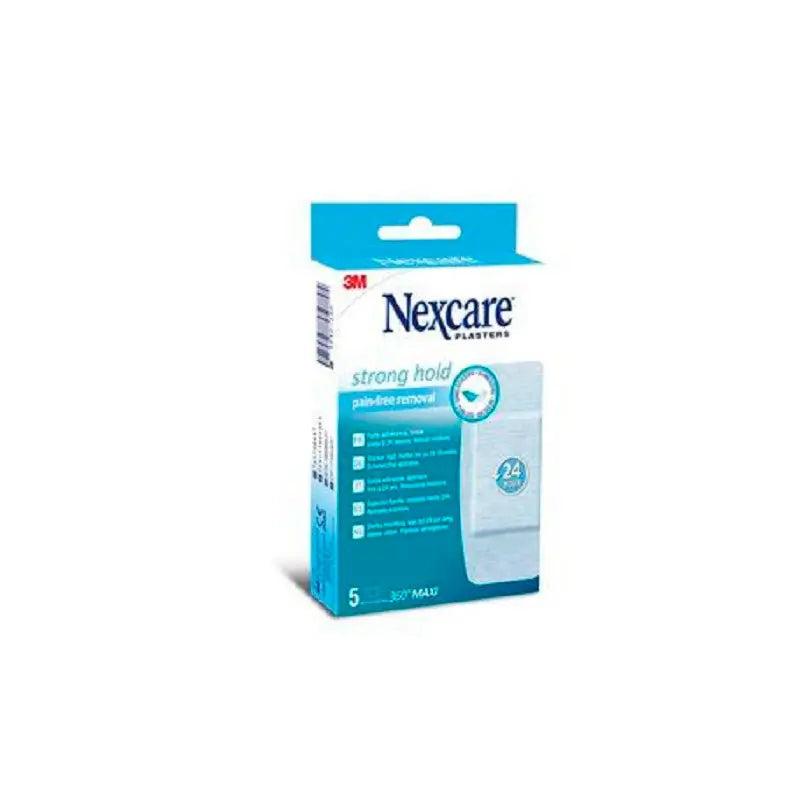 Nexcare Strong Pain 5 Tiras 5X10Cm