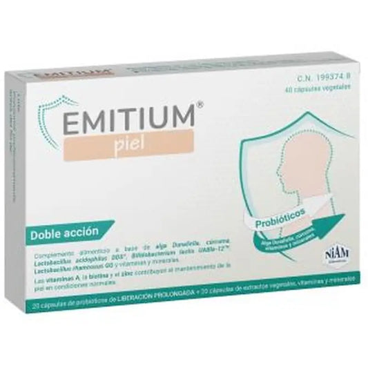 Niam Emitium Piel 20+20Cap.Veg.** 