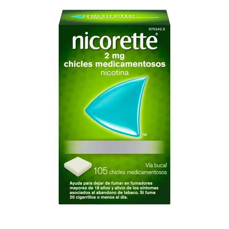 Nicorette 2 mg 105 Chicles