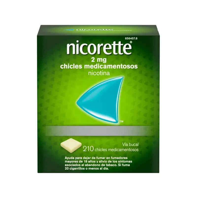 Nicorette 2 mg 210 Chicles