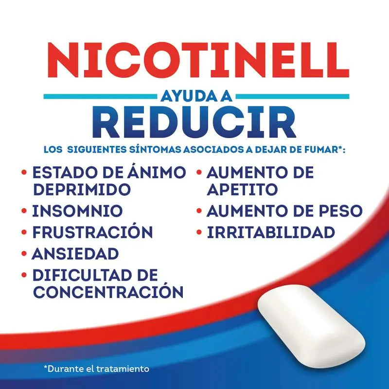 Nicotinell Fruit 2 mg 24 Chicles Medicamentosos