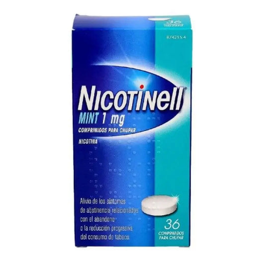 Nicotinell Mint 1 mg, 36 Comprimidos para Chupar