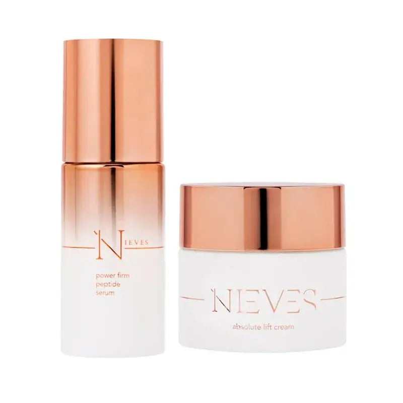 Nieves By Nieves Álvarez Pack  Serum Reafirmante Power Firm Peptide, 30 Ml + Crema Facial Reafirmante Absolute Lift Cream, 50 Ml