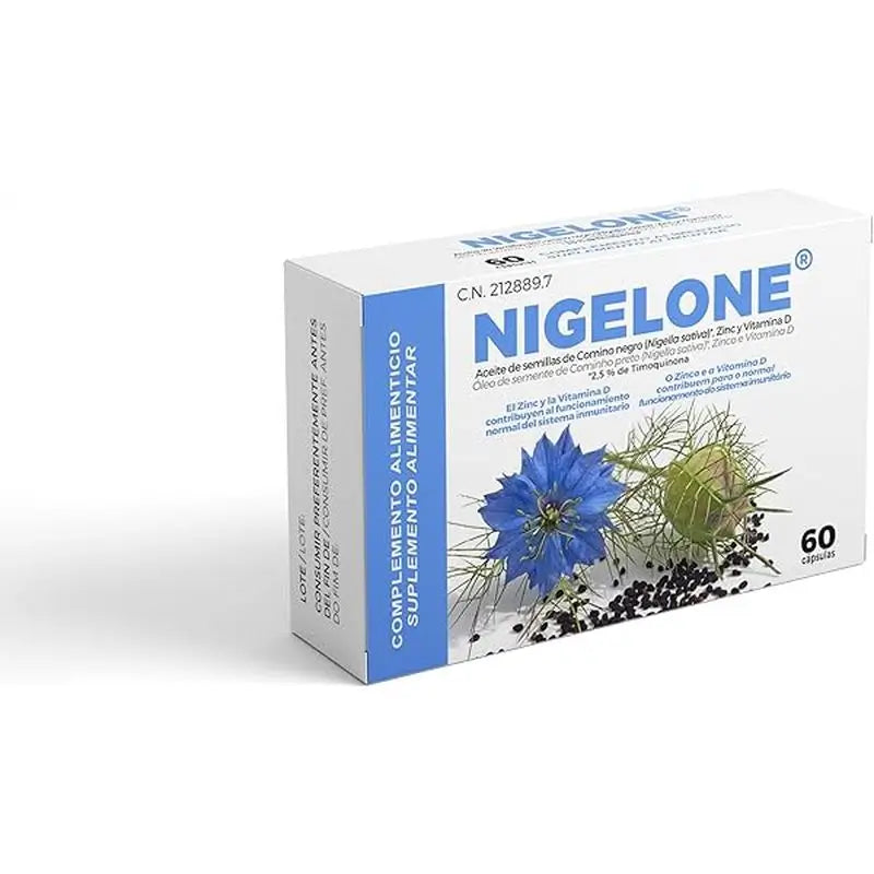 Nigelone Complemento Alimenticio, 60 cápsulas