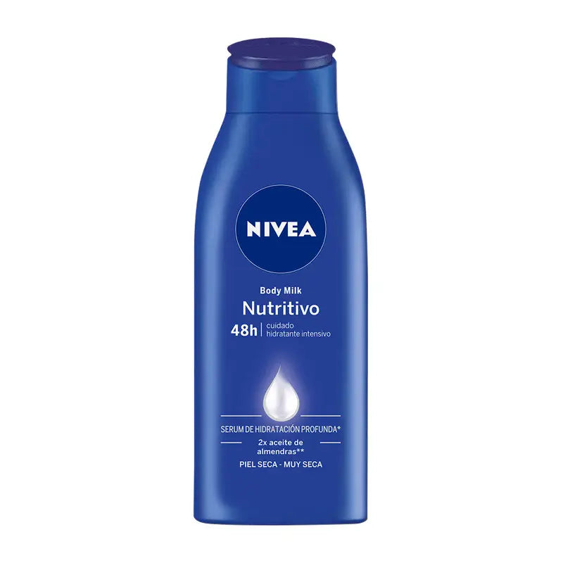 NIVEA Body Milk Loción Corporal Nutritivo, 400 ml