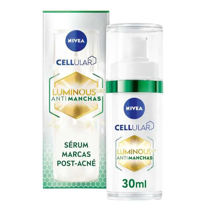 Nivea Cellular Luminous 630 Sérum Facial Antimarcas Post Acné, 30 ml