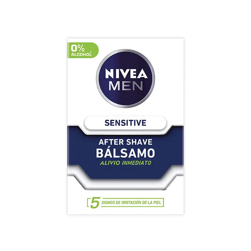 Nivea After shave bálsamo Sensitive 0% alcohol frasco, 100 ml