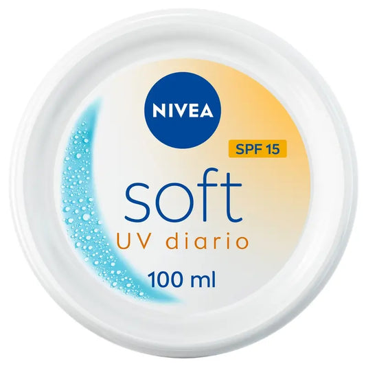 Nivea Soft Crema Hidratante Multiuso Uv Diario Spf15 100Ml