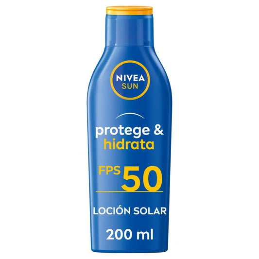 Nivea Sun Protege & Hidrata Loción Solar Spf50+ 200Ml