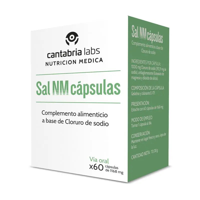 Sal, 60 capsulas, Cantabria Labs Nutrición Médica