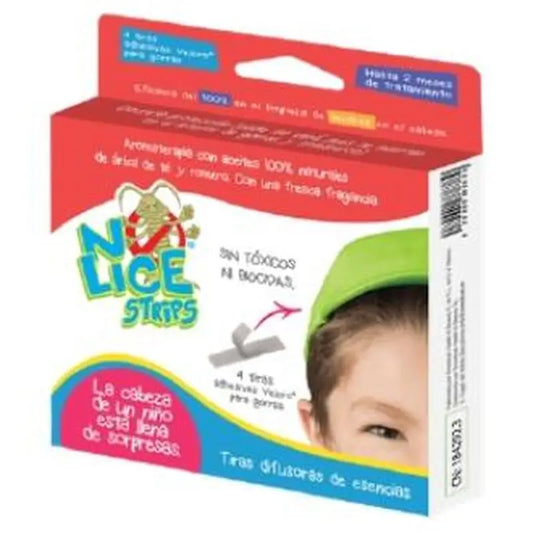 No Lice No Lice Strips Tiras Auto-Adhesivas Antipiojos 2Ud 