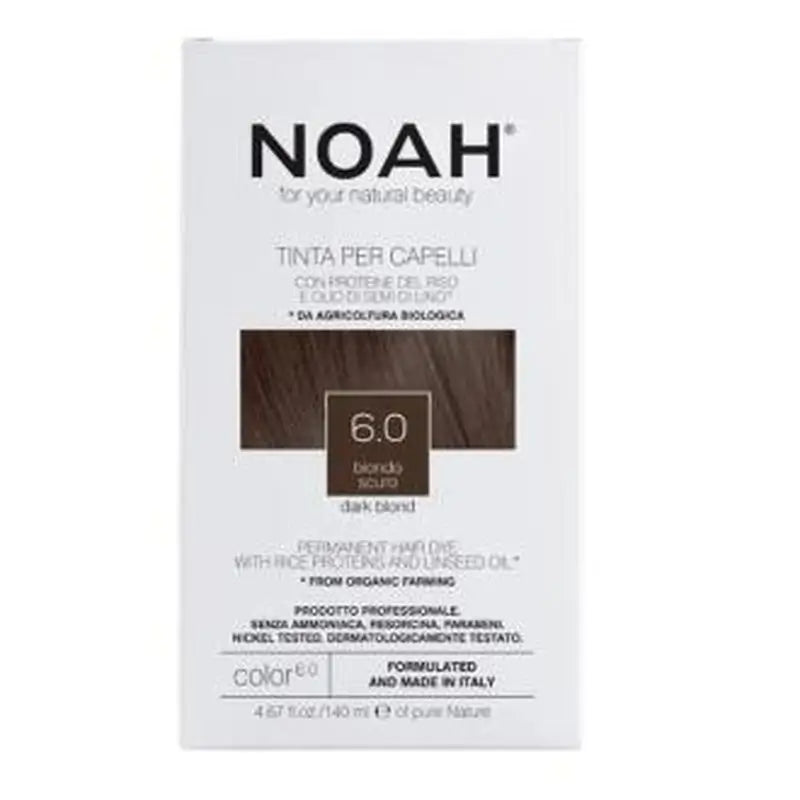 Noah Tinte Capilar Rubio Oscuro 6.0 140Ml. 