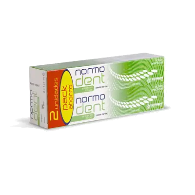 Normodent Anticaries Pack Pasta 2X125 ml