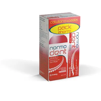 Normodent Gingivitis Pack Pasta + Colutorio