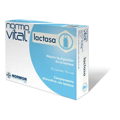 Normovital Lactasa 30 cápsulas