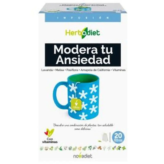 Novadiet Herbodiet Inf. Modera Tu Ansiedad 20Filtros.