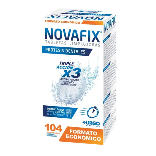 Novafix Limpiadores Tabletas Limpiadoras Antibacterianas - Caja Con 104 Uds, 104 unidades