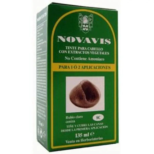 Novavis Tinte Novavis 8C Rubio Claro Ceniza 135Ml.