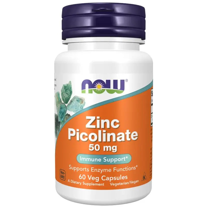 Now Picolinato De Zinc , 60 cápsulas   