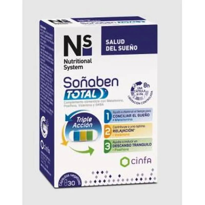 Ns Ns Cinfa Soñaben Total 30 Vegcaps