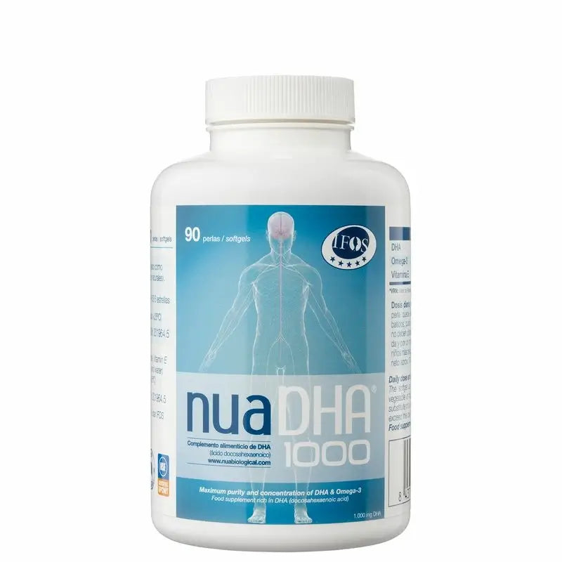 Nua Biological Nuadha1000 Complemento Alimenticio , 90 perlas