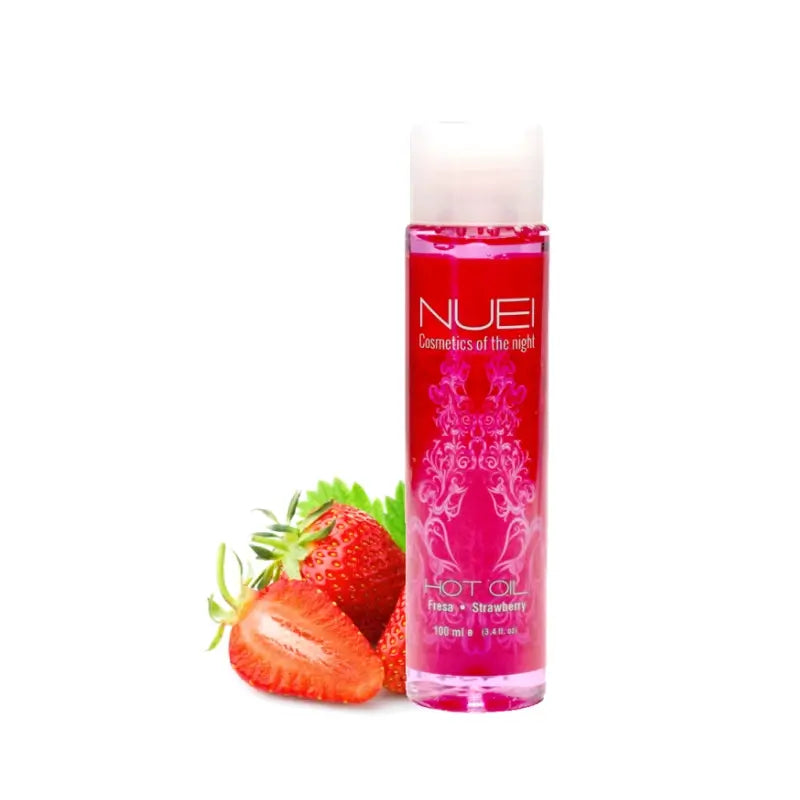 Nuei Cosmetics Aceite Hot Oil Efecto Calor Fresa 100 Ml