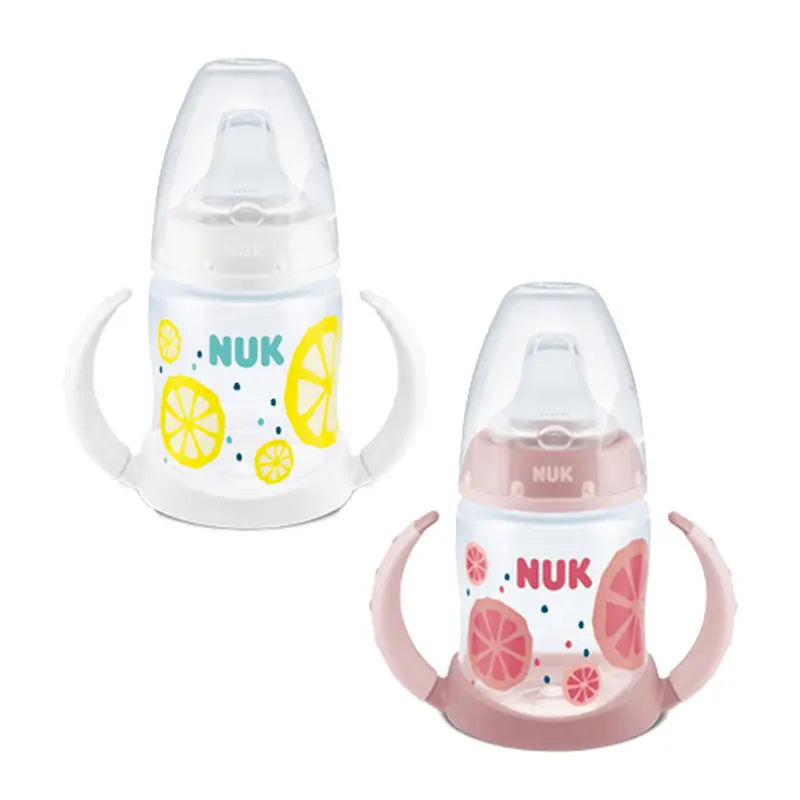 NUK Biberón Entrena Fruits Silicona 150 ml, 1 unidad