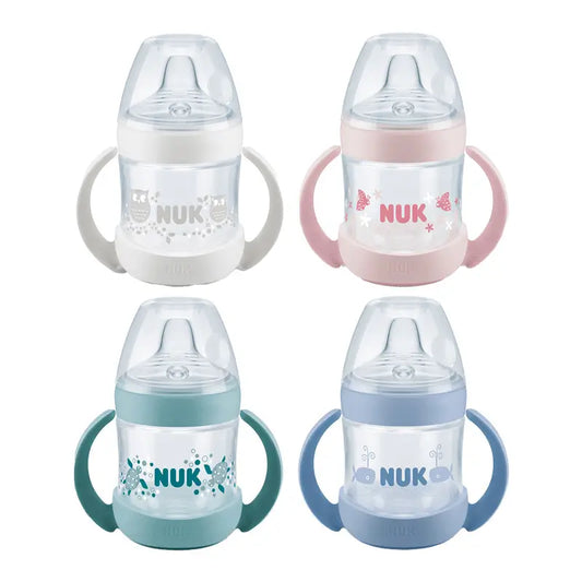 NUK Biberón Nature Sense Plástico 6-18 Meses S Silicona 120 ml, 1 unidad