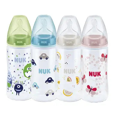 NUK Biberón First Choice 0-6 M Silicona 300 ml, 1 unidad