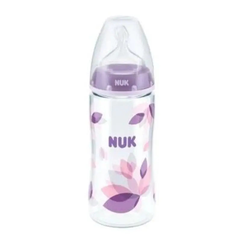 Nuk Bieron Fc+ Tc Cristal 0-6 M Silicona Niña 240Ml.