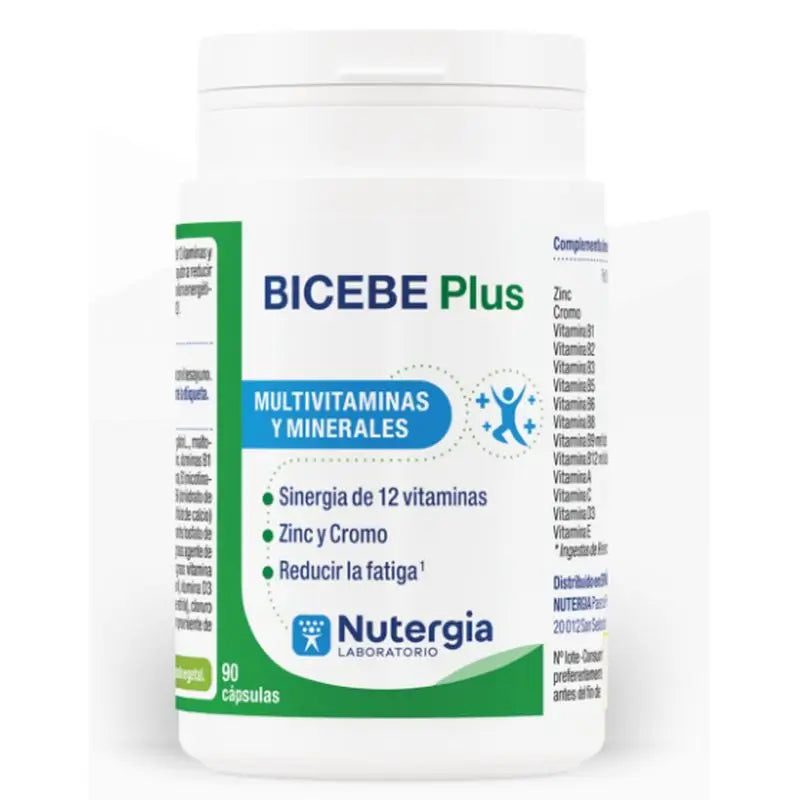 Nutergia Bicebe Plus , 90 cápsulas