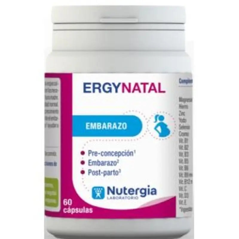 Nutergia Ergynatal 60 Cápsulas 