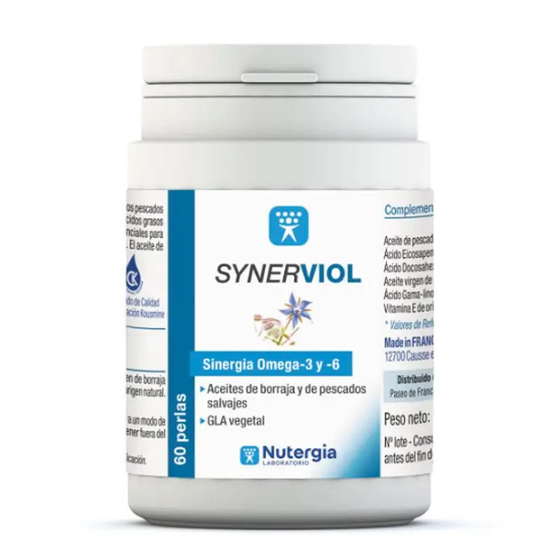 Nutergia Synerviol , 60 cápsulas   