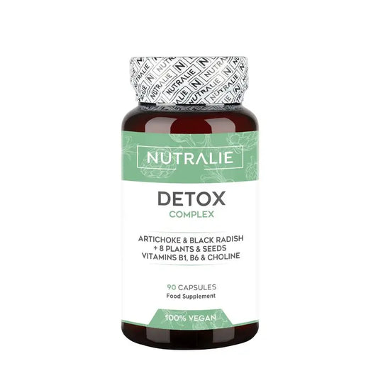 Nutralie Detox Complex + B1 + B6 Depurativo Y Diurético , 90 cápsulas