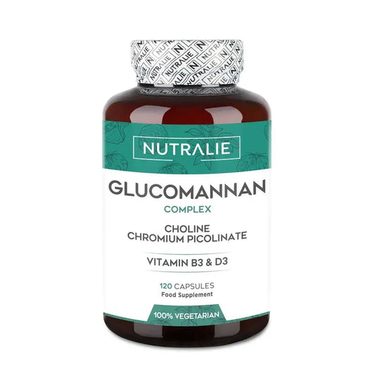 Nutralie Glucomanano Con Colina + B3 + D3 Pérdida Peso , 120 cápsulas