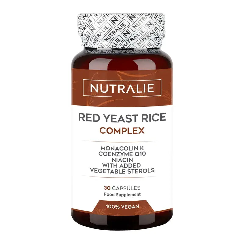 Nutralie Levadura De Arroz Rojo + Monacolinak + Q10, 30 cápsulas