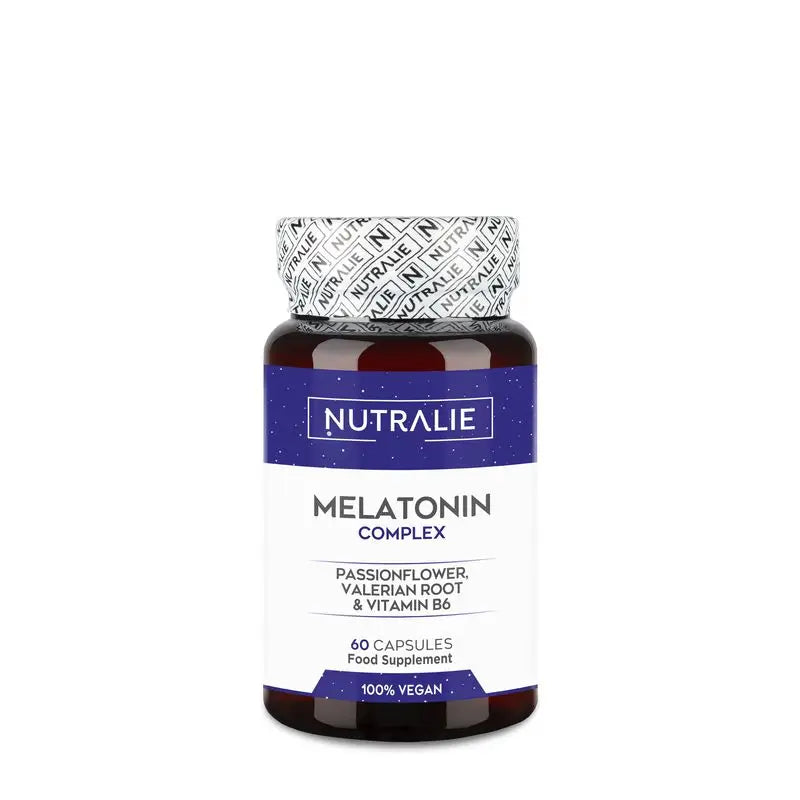 Nutralie Melationina Con Pasiflora + B6 Y Raíz Valeriana , 60 cápsulas