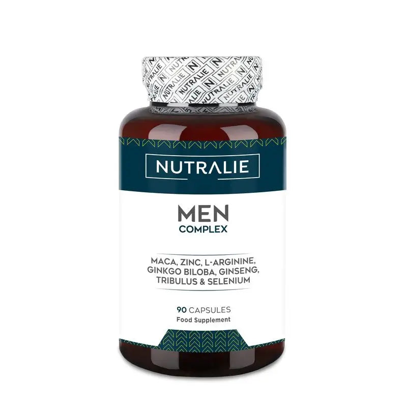 Nutralie Men Complex Con Zinc Y Maca Energizante Anticaída  , 90 cápsulas