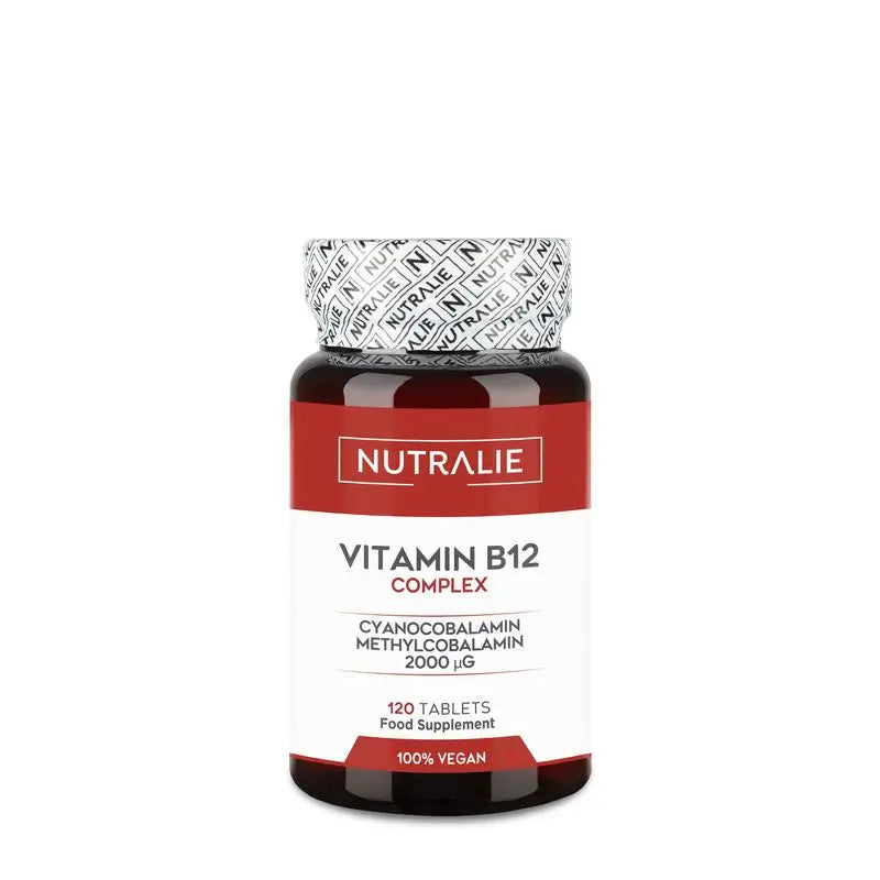 Nutralie Vitamina B12 Complex 2000 Mcg Cansancio , 120 comprimidos